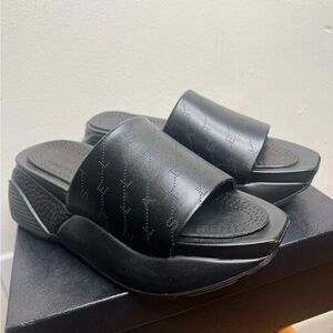 Stella McCartney Black Slide Sandals